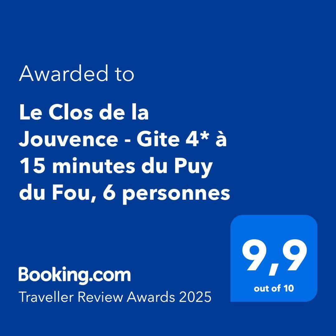 Le Clos De La Jouvence - Gite 4* A 15 Minutes Du Puy Du Fou, 6 Personnes Saint-Laurent-sur-Sèvre Extérieur photo